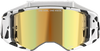 ALPINESTARS GOGGLES Supertech Goggle - Corp - White - ABS Vision - Gold Mirror Lens 5100325-2044