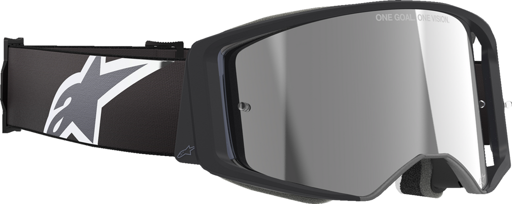 ALPINESTARS GOGGLES Supertech Goggle - Corp - Black - ABS Vision - Gray Mirror Lens 5100325-1513