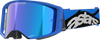 ALPINESTARS GOGGLES Supertech Goggle - Stream - Blue - ABS Vision - Blue Mirror Lens 5100625-7271