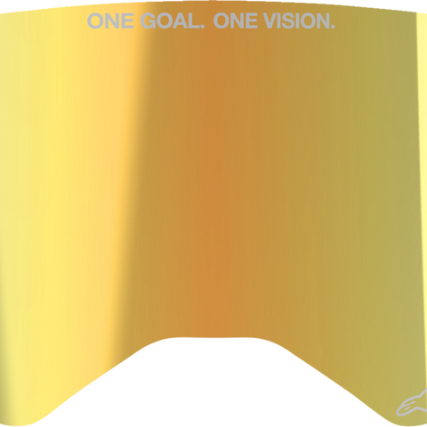 ALPINESTARS GOGGLES Supertech Lens - ABS Vision - Gold Mirror 9100325-9250