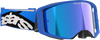 ALPINESTARS GOGGLES Supertech Goggle - Stream - Blue - ABS Vision - Blue Mirror Lens 5100625-7271