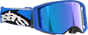 ALPINESTARS GOGGLES Supertech Goggle - Stream - Blue - ABS Vision - Blue Mirror Lens 5100625-7271