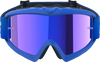 ALPINESTARS GOGGLES Youth Vision Goggle - Blaze - Blue - Blue Mirror Lens 5140425-7271
