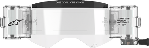 ALPINESTARS GOGGLES Supertech Wide Vision Roll-Off Film Kit - Clear 9101125-010