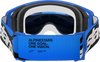 ALPINESTARS GOGGLES Supertech Goggle - Stream - Blue - ABS Vision - Blue Mirror Lens 5100625-7271