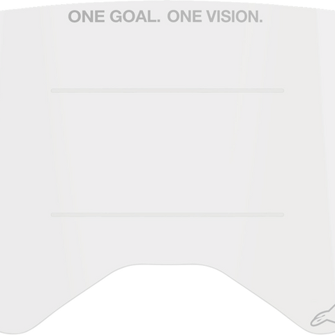 ALPINESTARS GOGGLES Supertech Roll-Off Goggle Lens - Clear 9100625-016