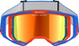 ALPINESTARS GOGGLES Vision 8 Goggle - Wordmark - Blue/Orange - Red Mirror 5101325-7303