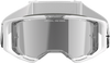 ALPINESTARS GOGGLES Vision 8 Goggle - Corp - White - Silver Mirror Lens 5101625-2055