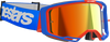 ALPINESTARS GOGGLES Vision 8 Goggle - Wordmark - Blue/Orange - Red Mirror 5101325-7303