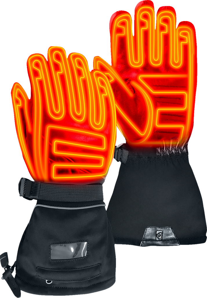 GERBING HEATED CLOTHING GT5 12V Hybrid Heated Gloves - Black - XL GERGLVGT512VBLKXL