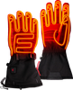 GERBING HEATED CLOTHING 7V S7 Battery Heated Gloves - Black - 2XL GERGVS7MBXXL