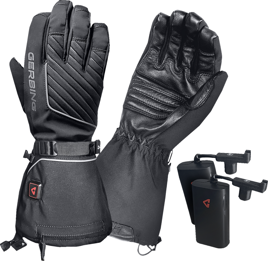 GERBING HEATED CLOTHING 7V Atlas Ultra-Flex Battery Heated Gloves - Black - Large GERAFGV7VML