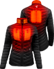 GERBING HEATED CLOTHING Women's 7V Khione Insulated Heated Puffer Jacket 2.0 - XS GERKPJKT7VWBXS