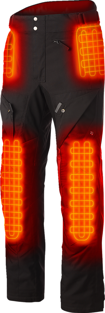 GERBING HEATED CLOTHING 12V EX Pro Heated Pants - Black - Large G1215MPNT40200110976