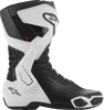 ALPINESTARS SMX-6 V3 Vented Boots - Black/White - US 12.5/EU 48 2223225-21-48