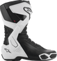 ALPINESTARS SMX-6 V3 Vented Boots - Black/White - US 10.5/EU 45 2223225-21-45