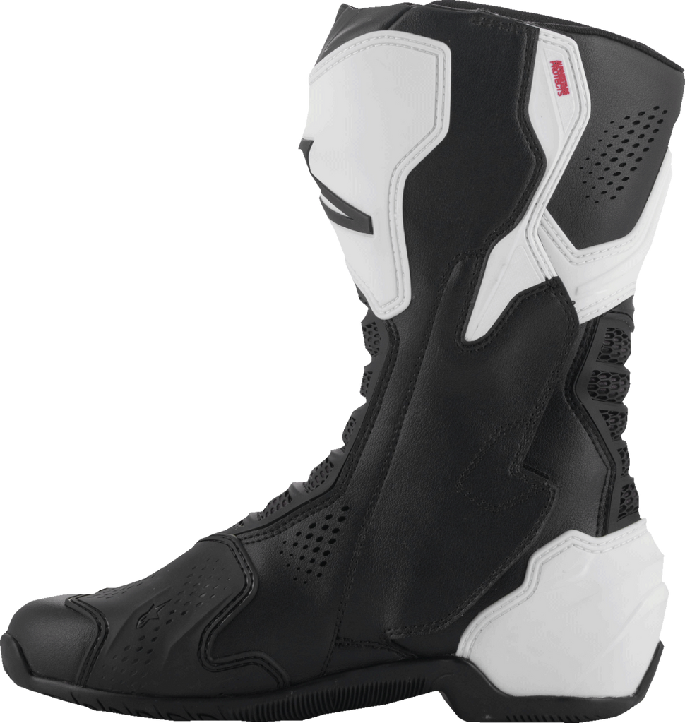 ALPINESTARS SMX-6 V3 Vented Boots - Black/White - US 12.5/EU 48 2223225-21-48