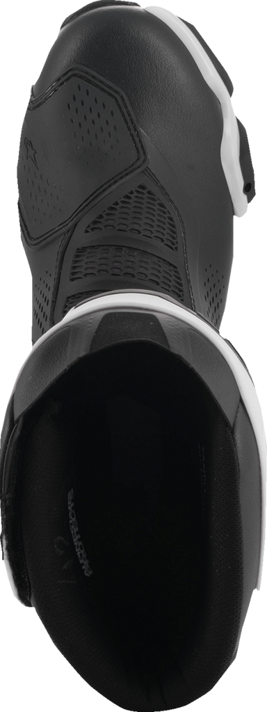 ALPINESTARS SMX-6 V3 Vented Boots - Black/White - US 12.5/EU 48 2223225-21-48