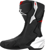 ALPINESTARS SMX-6 V3 Boots - Black/White/Red Graphic - US 8/EU 42 2223025-1406-42