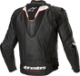 ALPINESTARS Missile v3 Ignition Leather Jacket - Black/White - US 48 / EU 58 3100325-12-58
