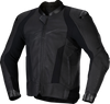 ALPINESTARS Missile v3 Leather Jacket - Black/Black - US 40 / EU 50 3100125-1100-50