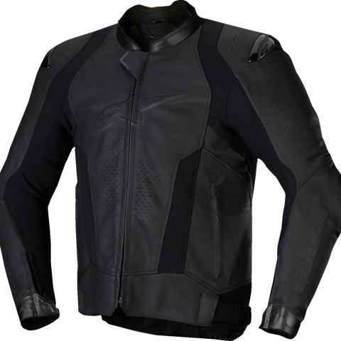 ALPINESTARS Missile v3 Leather Jacket - Black/Black - US 40 / EU 50 3100125-1100-50