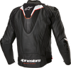 ALPINESTARS Missile v3 Ignition Leather Jacket - Black/White - US 50 / EU 60 3100325-12-60
