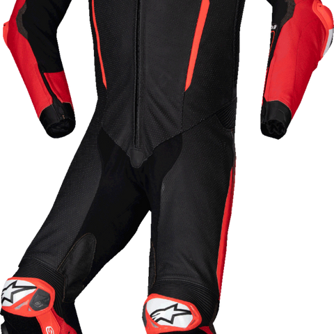 ALPINESTARS GP-R7 1-PC Leather Suit - Black/Red - US 40 / EU 50 3150125-1405-50