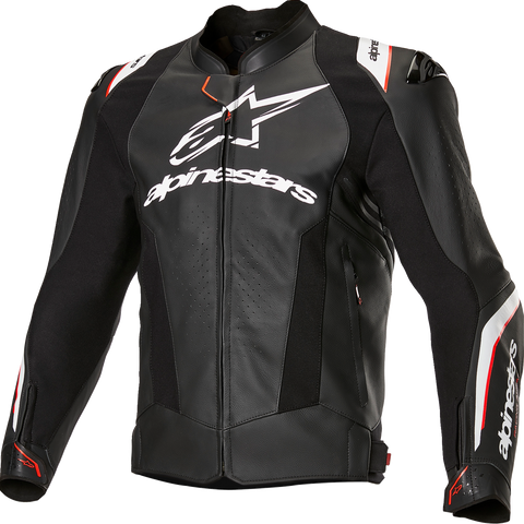 ALPINESTARS Missile v3 Ignition Leather Jacket - Black/White - US 40 / EU 50 3100325-12-50