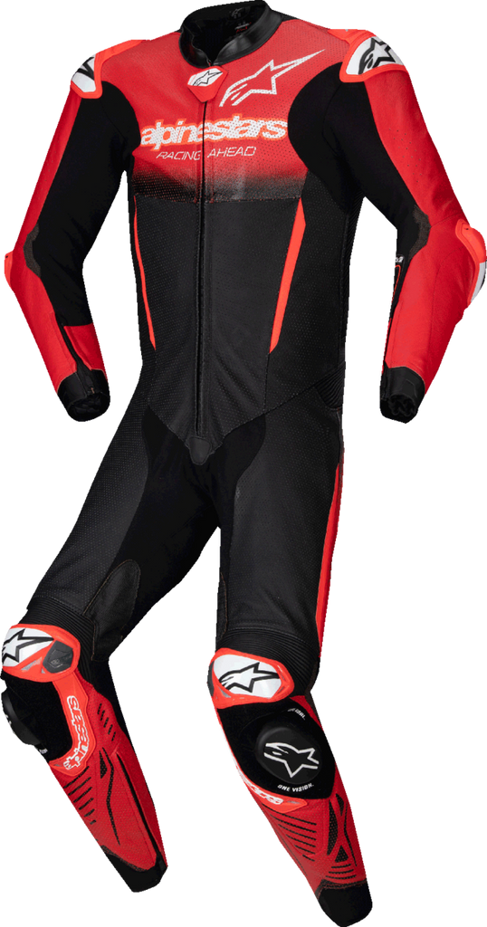 ALPINESTARS GP-R7 1-PC Leather Suit - Black/Red - US 46 / EU 56 3150125-1405-56
