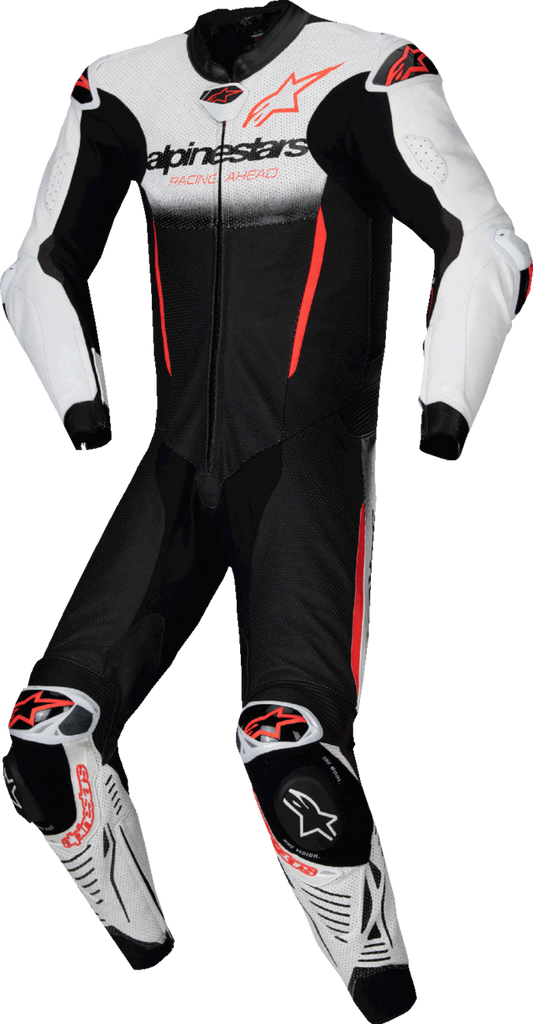ALPINESTARS GP-R7 1-PC Leather Suit - White/Black/Red - US 48 / EU 58 3150125-233-58