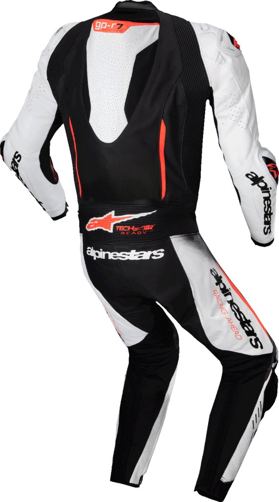 ALPINESTARS GP-R7 1-PC Leather Suit - White/Black/Red - US 48 / EU 58 3150125-233-58