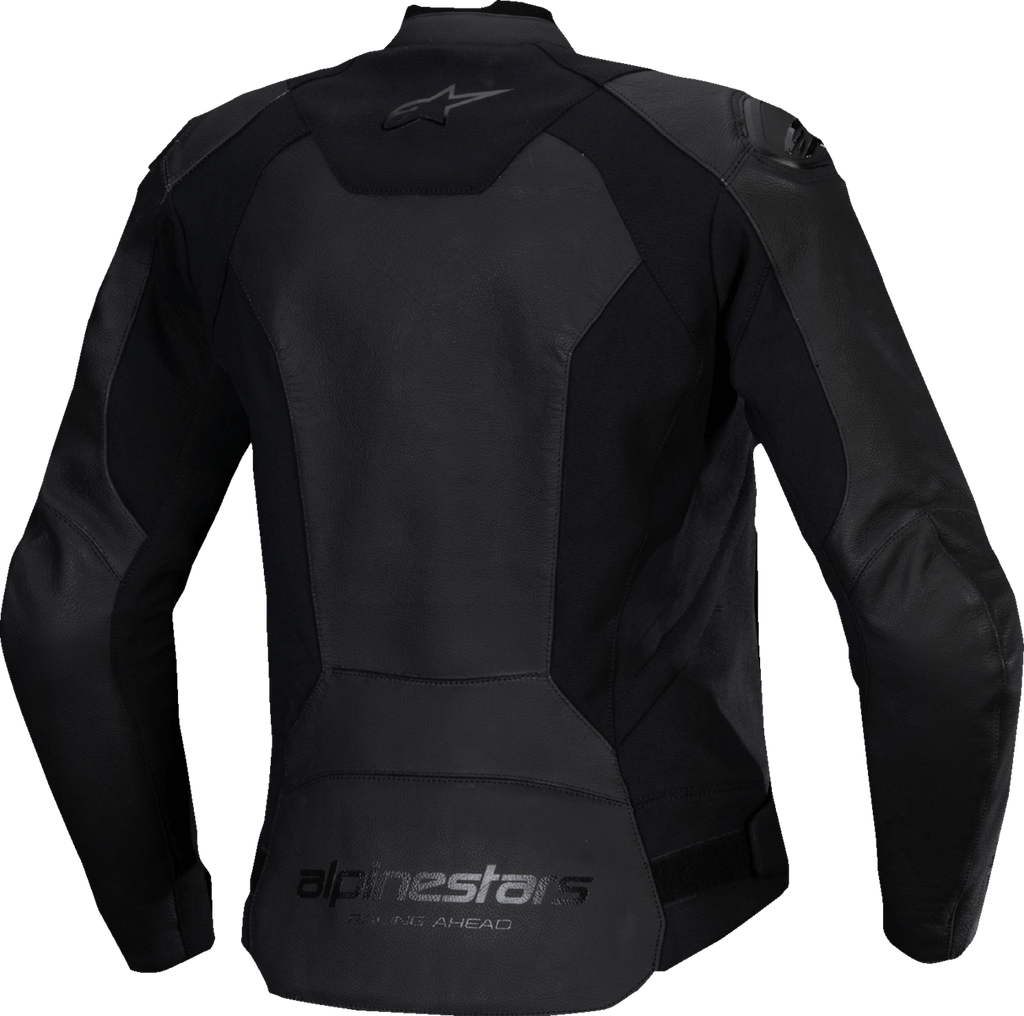 ALPINESTARS Stella Faster v3 Leather Jacket - Black/Black - US 4 / EU 40 3113625-1100-40
