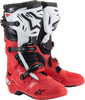 ALPINESTARS Tech 10 Enduro Boots - Bright Red/Black/White - US 13 2010025-3016-13