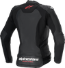 ALPINESTARS Stella Faster v3 Leather Jacket - Black/White Fluo/Coral - US 2 / EU 38 3113625-1781-38