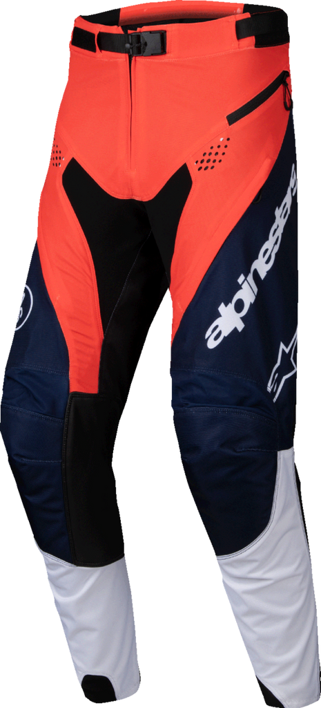 ALPINESTARS Pro-Dura Pants - Navy/Hot Orange/White - 28 3720125-7162-28