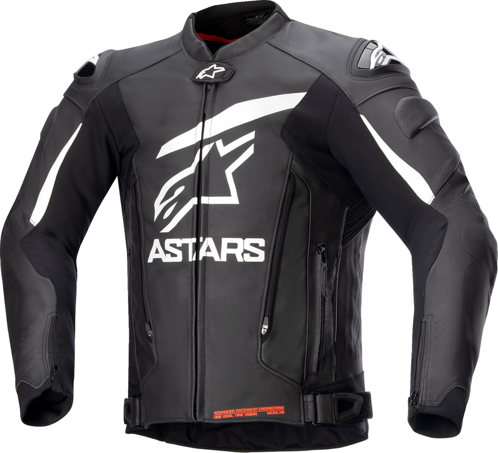 ALPINESTARS GP Plus R v4 Leather Jacket - Black/White - US 42 / EU 52 3100524-12-52