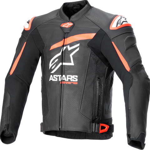 ALPINESTARS GP Plus R v4 Airflow Leather Jacket - Black/Red/White - US 38 / EU 48 3100624-1321-48