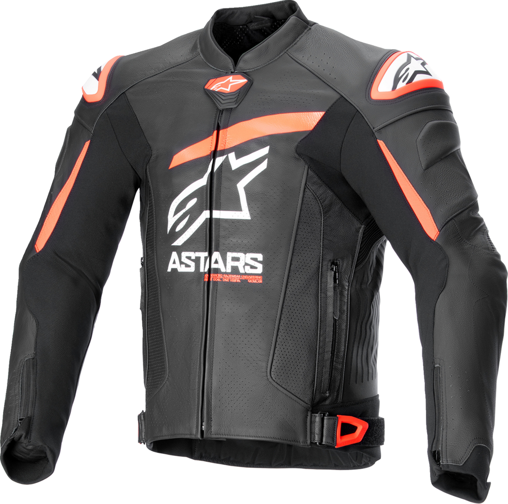 ALPINESTARS GP Plus R v4 Airflow Leather Jacket - Black/Red/White - US 44 / EU 54 3100624-1321-54