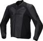 ALPINESTARS Faster v3 Airflow Leather Jacket - Black/Black - US 40 / EU 50 3103625-1100-50