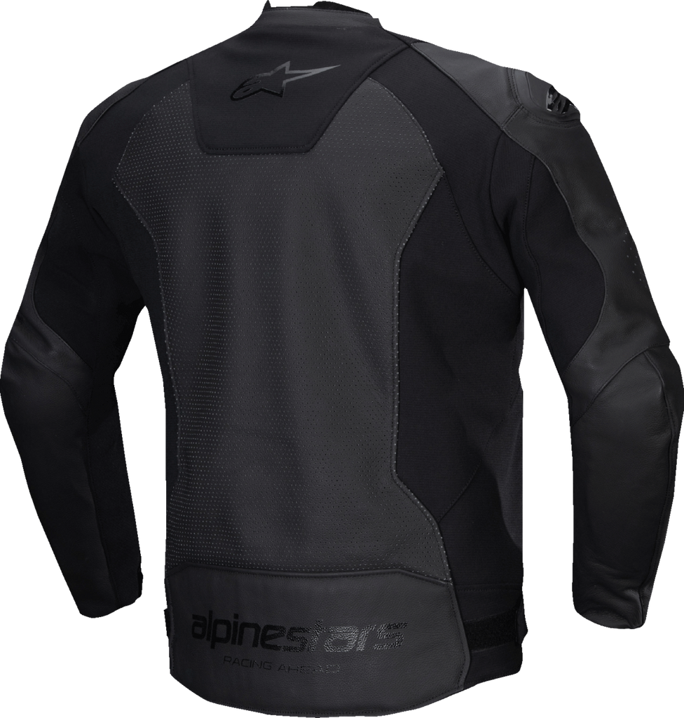 ALPINESTARS Faster v3 Airflow Leather Jacket - Black/Black - US 42 / EU 52 3103625-1100-52