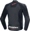 ALPINESTARS Faster v3 Airflow Leather Jacket - Black/Red Fluo - US 40 / EU 50 3103625-1030-50