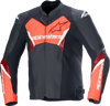 ALPINESTARS Faster v3 Airflow Leather Jacket - Black/Red Fluo - US 50 / EU 60 3103625-1030-60