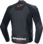 ALPINESTARS Faster v3 Airflow Leather Jacket - Black/Red Fluo - US 46 / EU 56 3103625-1030-56