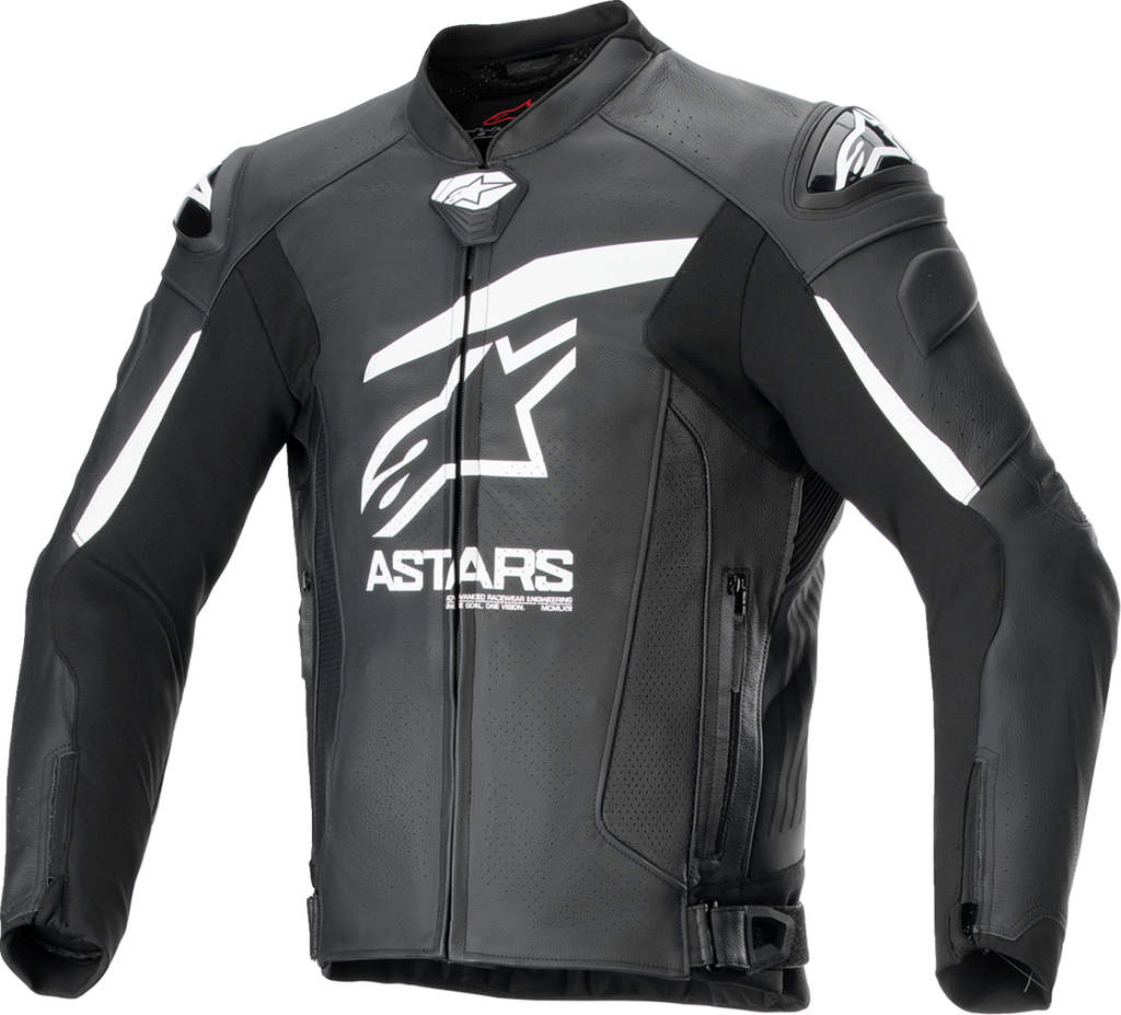 ALPINESTARS GP Plus R v4 Airflow Leather Jacket - Black/White - US 48 / EU 58 3100624-12-58
