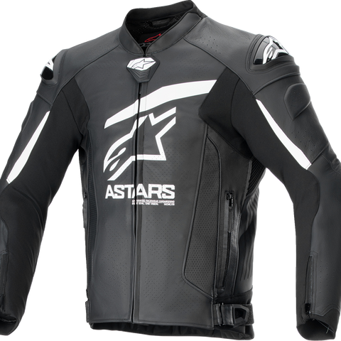 ALPINESTARS GP Plus R v4 Airflow Leather Jacket - Black/White - US 48 / EU 58 3100624-12-58