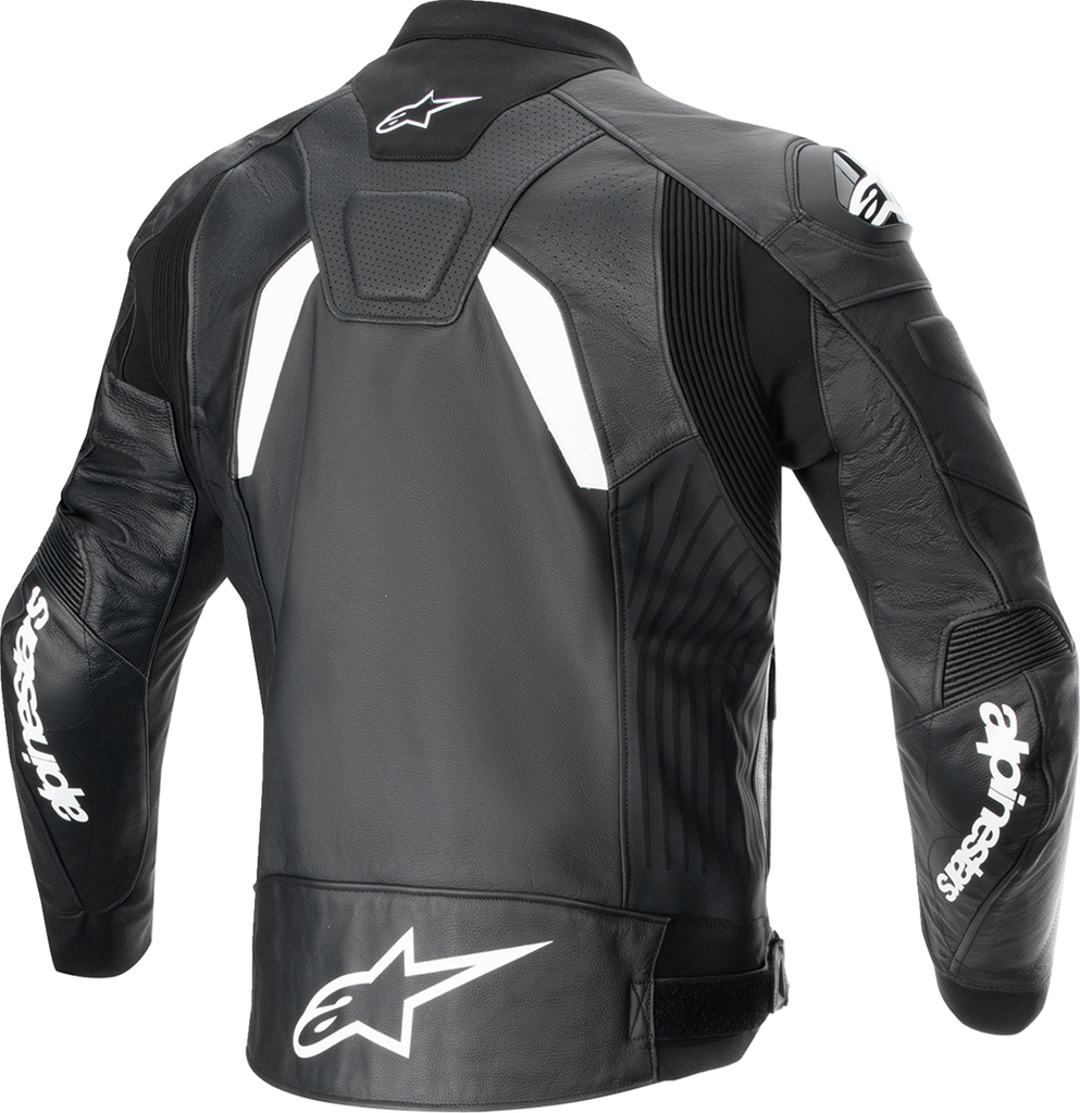 ALPINESTARS GP Plus R v4 Airflow Leather Jacket - Black/White - US 48 / EU 58 3100624-12-58