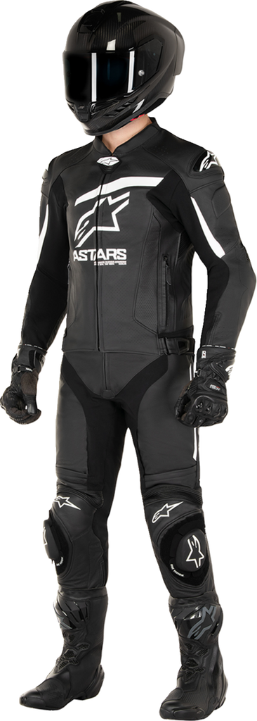 ALPINESTARS GP Plus R v4 Airflow Leather Jacket - Black/White - US 48 / EU 58 3100624-12-58