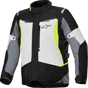 ALPINESTARS ST-1 WP Jacket - Ice Gray/Black/Yellow Fluo - Medium 3200625-9145-M