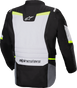 ALPINESTARS ST-1 WP Jacket - Ice Gray/Black/Yellow Fluo - Large 3200625-9145-L